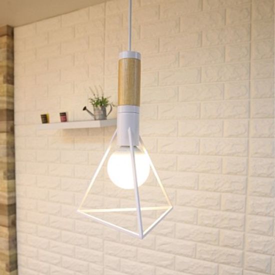 우드 앵글 1등 화이트 팬던트