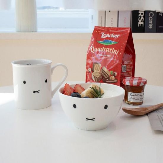 2P 정품 미피 머그+시리얼볼 선물세트