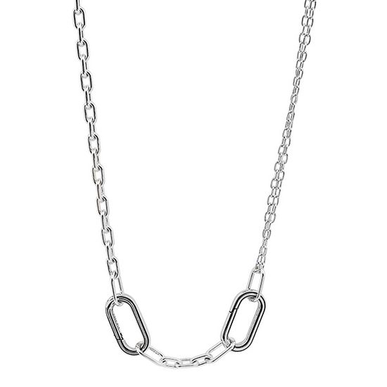 판도라 미 더블 링크 체인 네크리스 392303C00