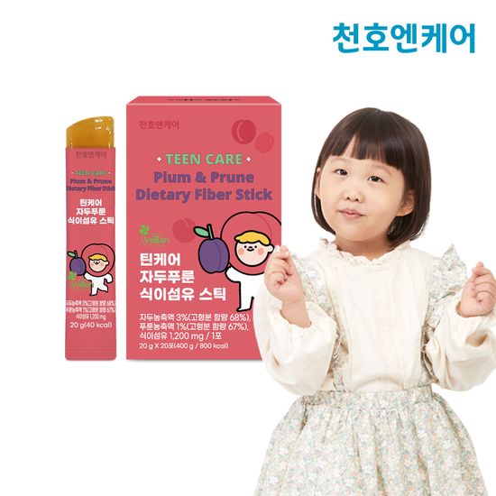 [천호엔케어] 자두푸룬 식이섬유 스틱 (20g×20포)