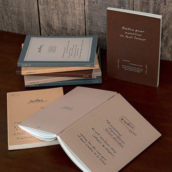 [+PVC커버] B6 아카이브247 6개월 다이어리 (만년형)