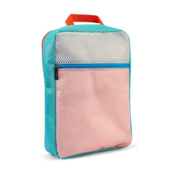 하쥬르 방수 다용도 양면 손잡이 파우치 Large