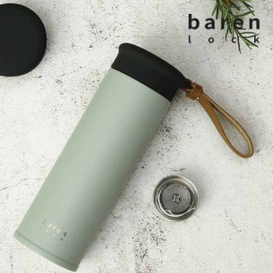 바른락 스트랩 진공 텀블러 450ml (민트)