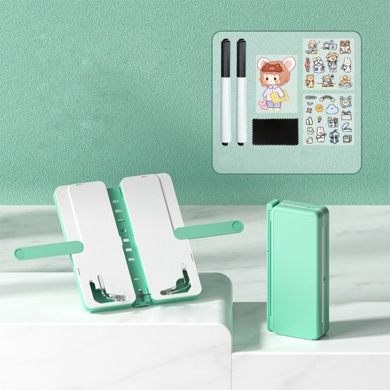 DIY 스티커 데코 플라스틱 필통 연필 케이스 독서대