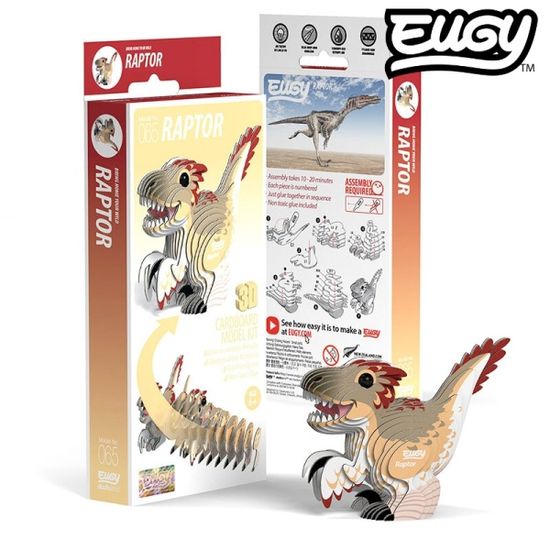 유기(Eugy) 3D퍼즐 Raptor 랩터 065