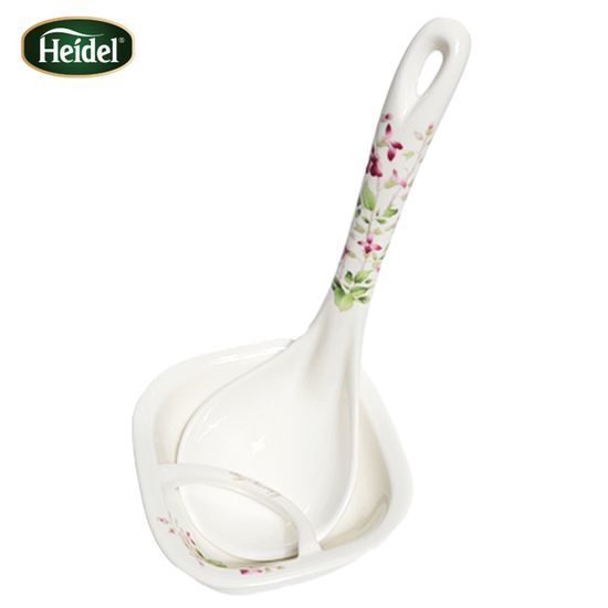 하이델 고급도자기국자 주걱받침 Set