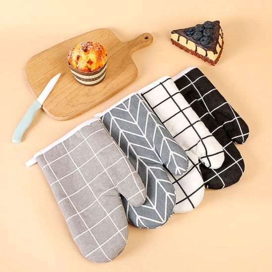 주방 오븐장갑 화이트체크(WFFQEM4)