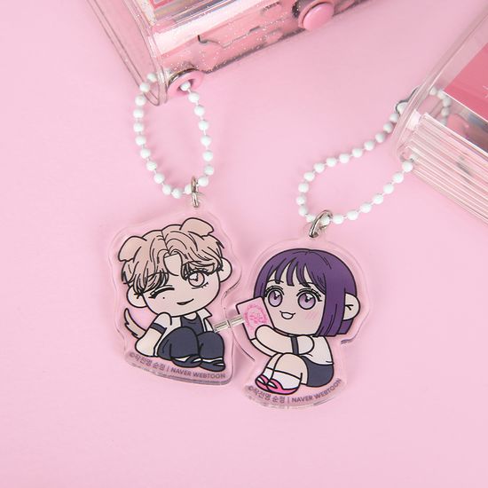 작전명 순정 마그넷 키링 2종