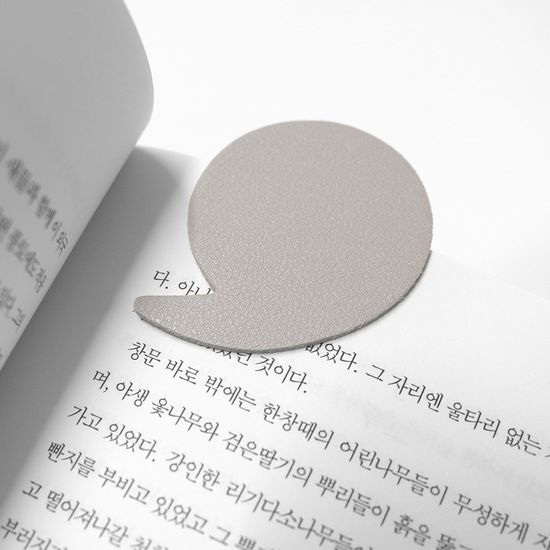 꿈꾸는 북마크 3개 1세트 예쁜 가죽 책갈피 북마크
