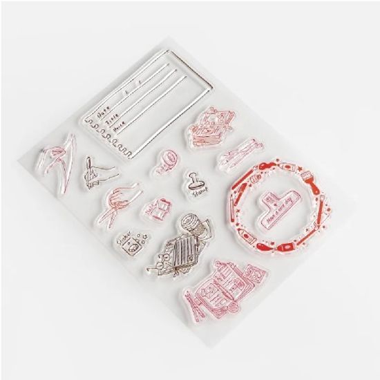 [BGM]다꾸-클리어 스탬프(문구)/BT-CS057