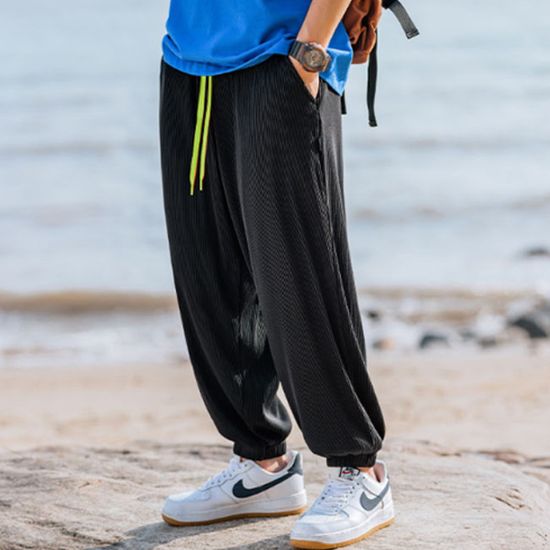 조거 팬츠 여름 바지 쿨링 남자 밴딩 아이스 트레이닝