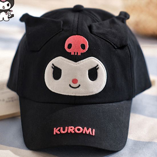 쿠로미 입체 야구모자 블랙(H101341)