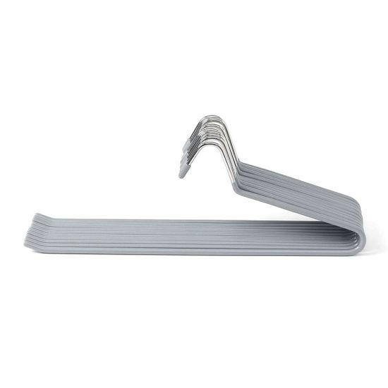 제트 논슬립 바지걸이 10p세트 하의 치마 코팅 옷걸이