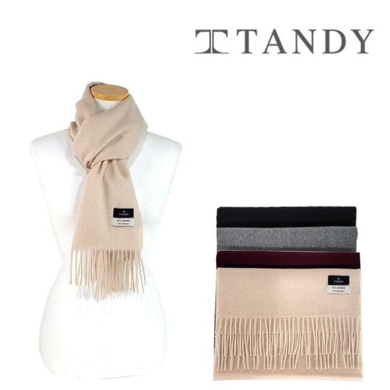 [탠디] TANDY 캐시솔리드 캐시미어 머플러
