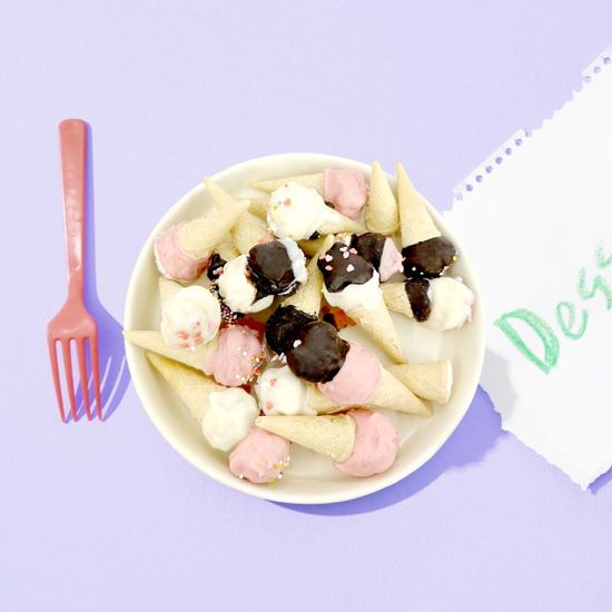 녹지않는 초코볼 아이스크림 DIY 키트 초콜릿