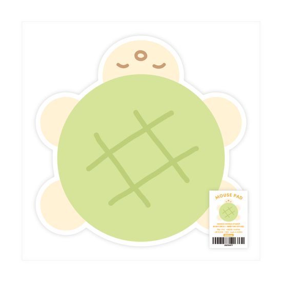 메론빵 거북이 마우스패드
