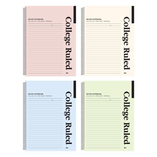 2000 슬림원링노트(심플컬러지)