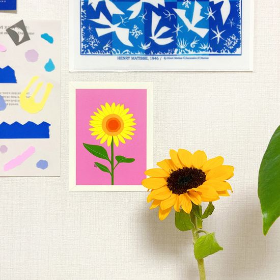 해바라기 / 엽서