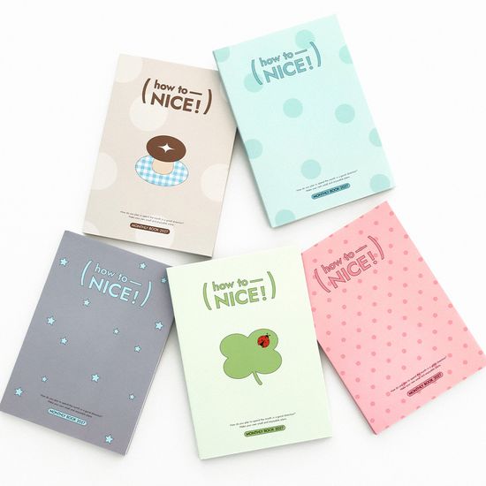 [날짜형] 2027 하우 투 나이스 먼슬리북