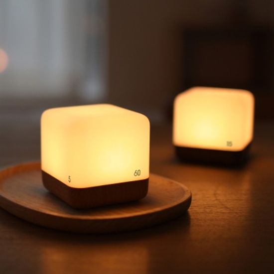 [더스트백 증정] 충전식 LED 타이머 무드등