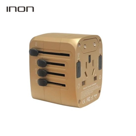 아이논 USB 4포트 해외 여행용 어댑터 IN-TA410C