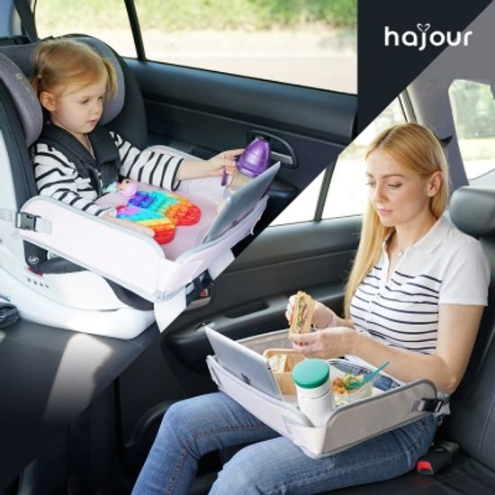 하쥬르 다용도 폴딩 차량용 테이블 카시트 트레이