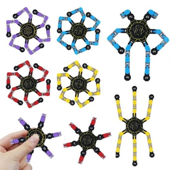 변신 체인 스피너 관절 리볼버 피젯 팝 퍼즐 장난감