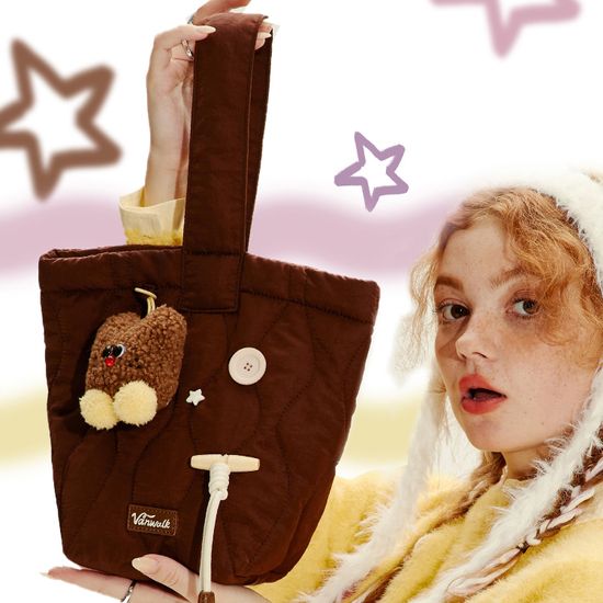 반워크 마카롱 토트백