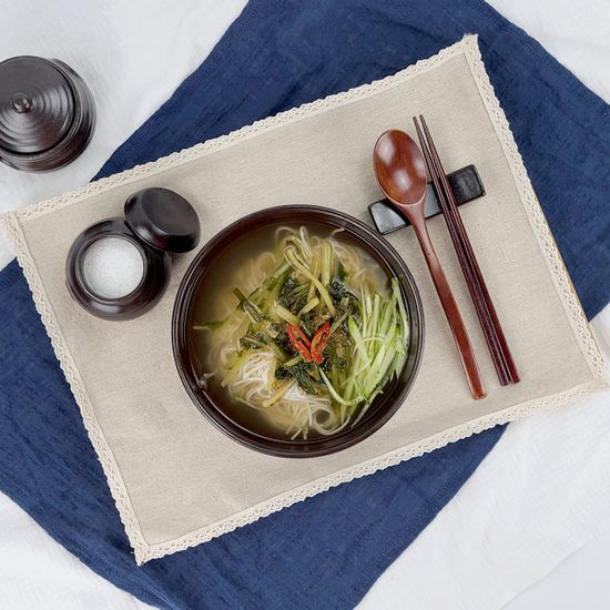 옹기종기 면기 2P + 수저세트