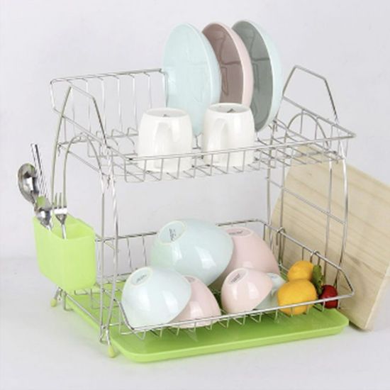 이단 식기건조대 설거지용 선반(WF51B13)