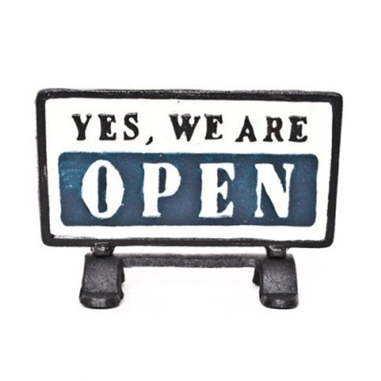 엔틱 데스크 오프클로즈 사인보드