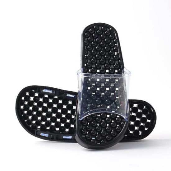 구슬 지압 욕실화(245-250mm) 물빠짐 논슬립슬리퍼