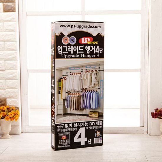행거 4단 옷걸이행거 헹거 옷장 고정식행거(W276F6D)