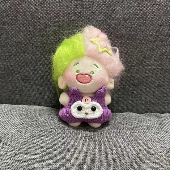 10CM 인형옷 꾸미기 애착 봉제 인형 뜨개질 옷입히기