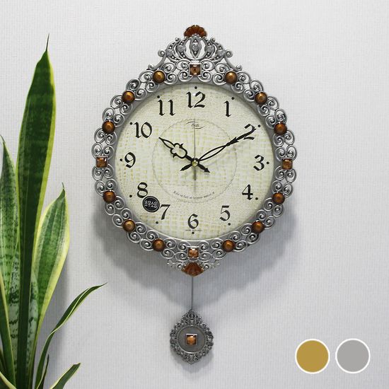 무소음 크라운 주물 추벽시계 HSP-256