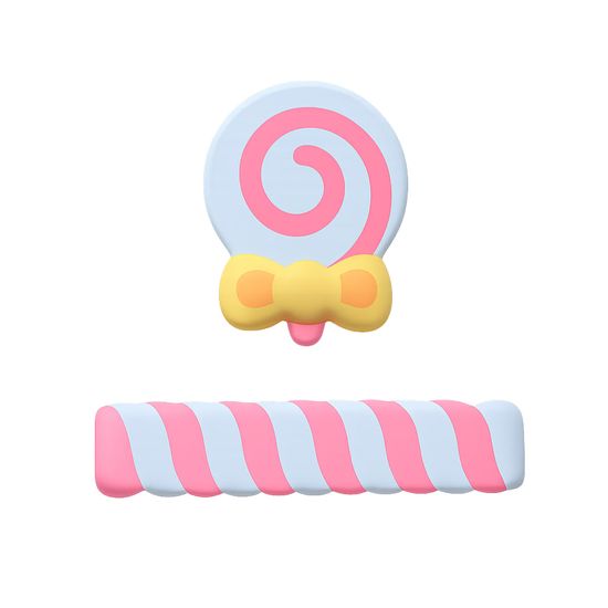 롤리팝 젤리 손목보호대 마우스패드 세트