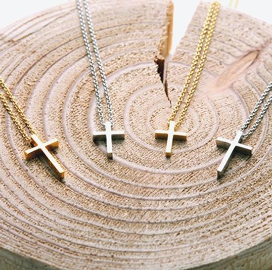 YL-SM cross necklace (NTS003A)