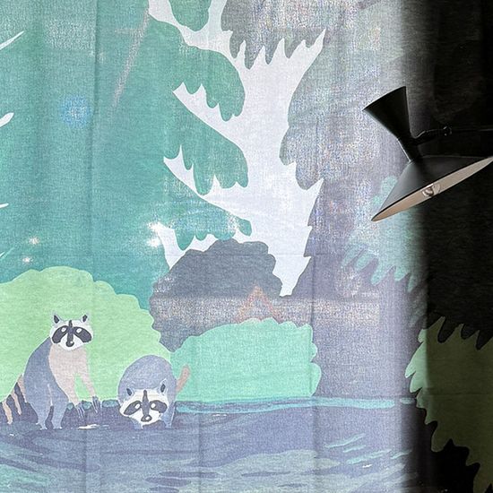 [메종엘바라] 인 포레스트 가로형 커튼