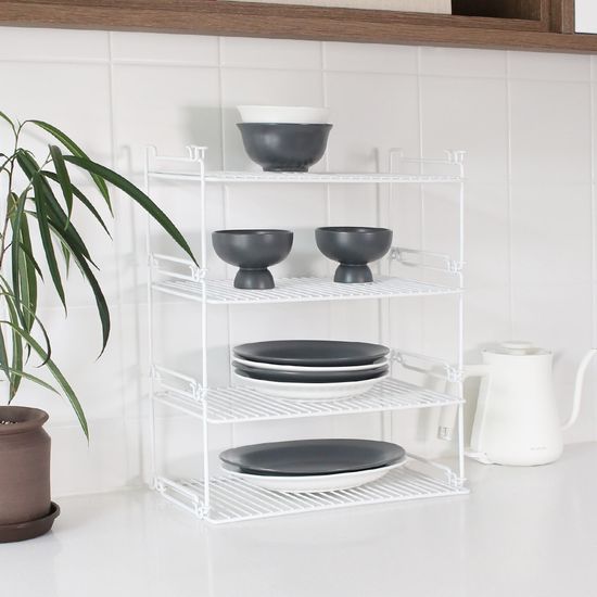 다용도 블록 철제선반M 3개+바닥판1개