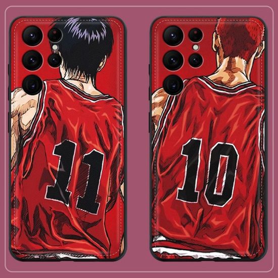 아이폰 14 프로 맥스 + 슬램덩크 캐릭터 가죽 케이스