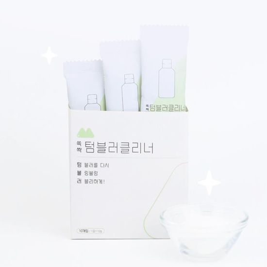 1+1 텀블러 클리너 얼룩제거 세척 20회분
