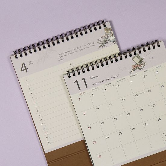 160주년 기념 2025 앨리스 탁상 달력