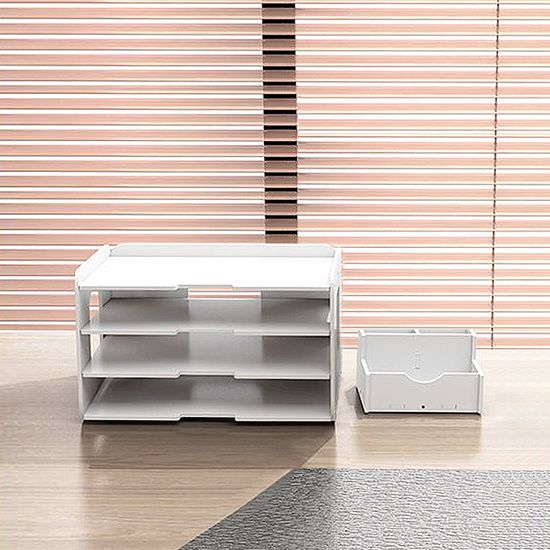 다이안 사무실 책상 A4 용지 서류 파일 정리함 보관함