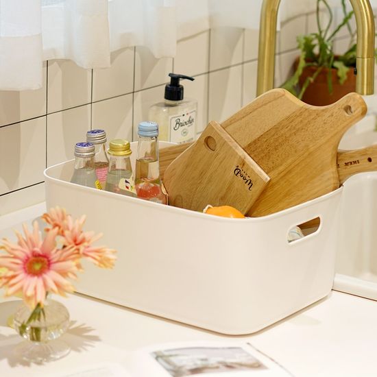 로코스 정리함 M 2+2 수납 바스켓 펜트리 리빙박스