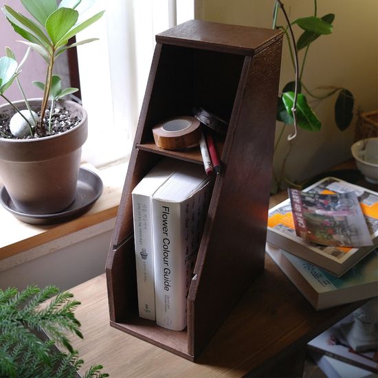 포에트리앤스페이스 우드 데스크 도구 보관함