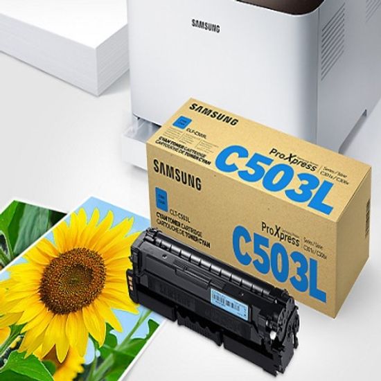 삼성 정품 토너 CLT-C503L 파랑 토너