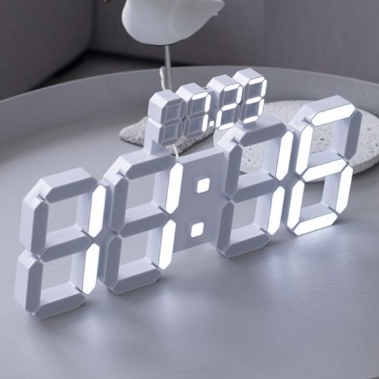 플라이토 데이즈 3D LED 인테리어 벽시계 38cm