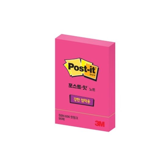 3M 포스트-잇 강한점착용 노트 SSN 656