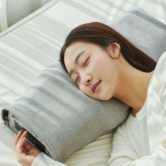 라쿠모 M70 국내생산 메모리폼 안마 수면 음악 베개