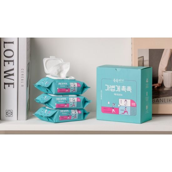 촉촉지기 휴대용 진정 토너패드 물티슈형 25매 3팩
